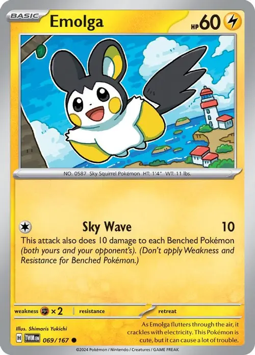 Emolga card art