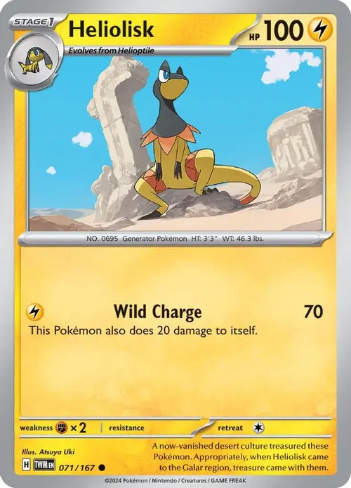 Heliolisk - 071/167 card art