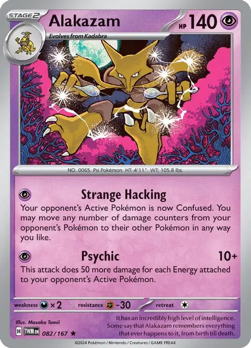 Alakazam card art
