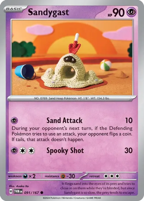 Sandygast card art