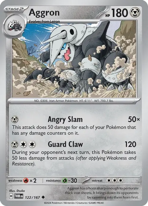 Aggron card art