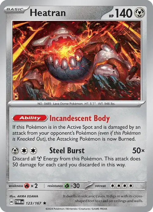 Heatran card art