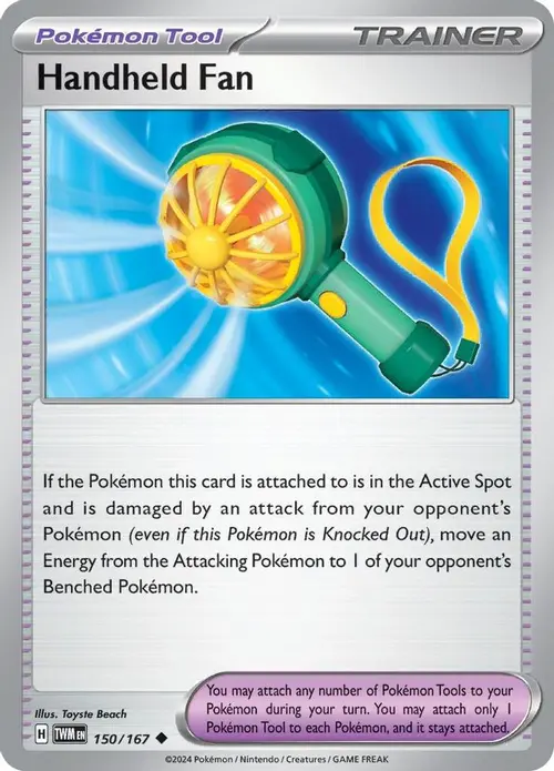 Handheld Fan card art