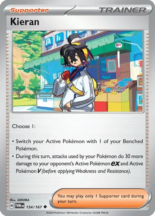 Kieran - 154/167 card art