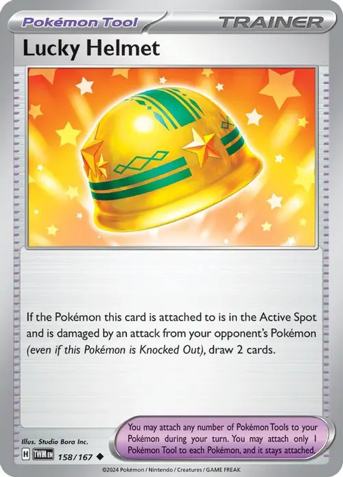 Lucky Helmet card art