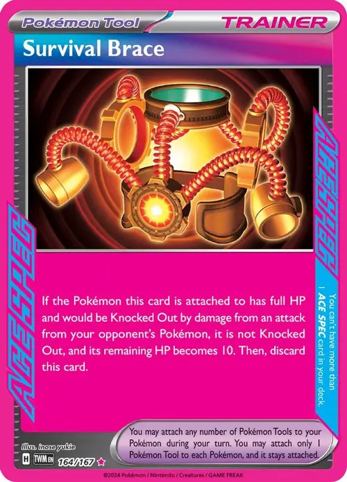 Survival Brace card art