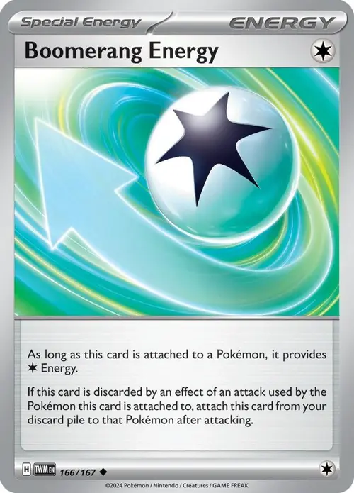 Boomerang Energy card art