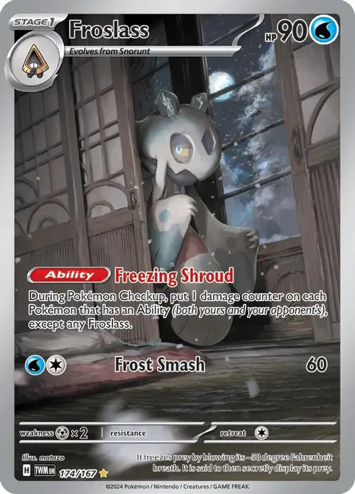 Froslass - 174/167 card art
