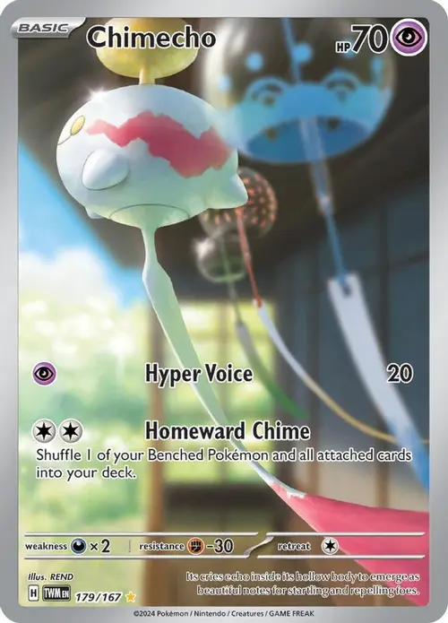 Chimecho - 179/167 card art