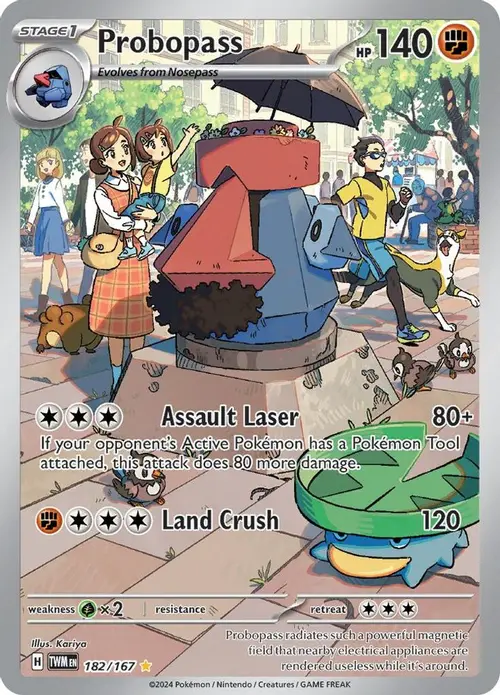 Probopass - 182/167 card art