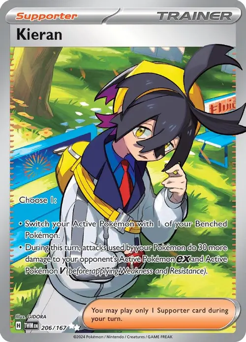 Kieran - 206/167 card art