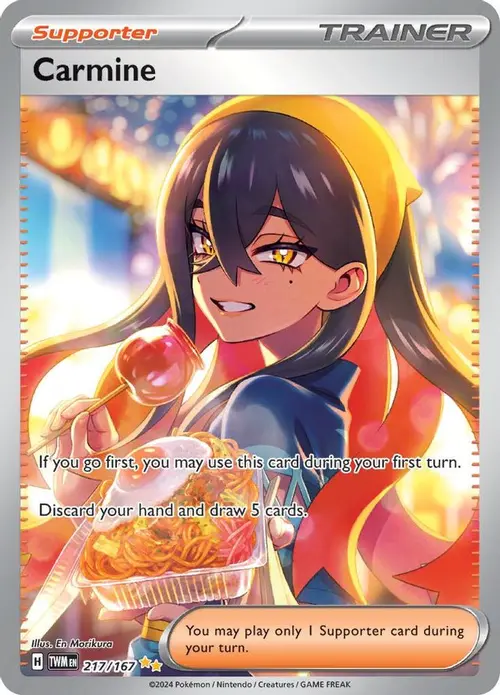 Carmine - 217/167 card art