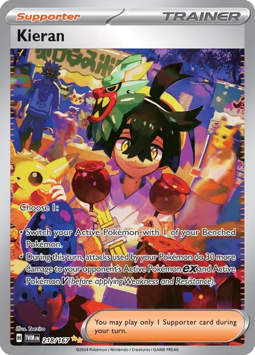 Kieran - 218/167 card art