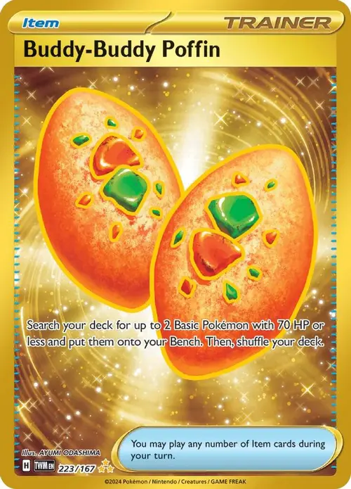 Buddy-Buddy Poffin card art