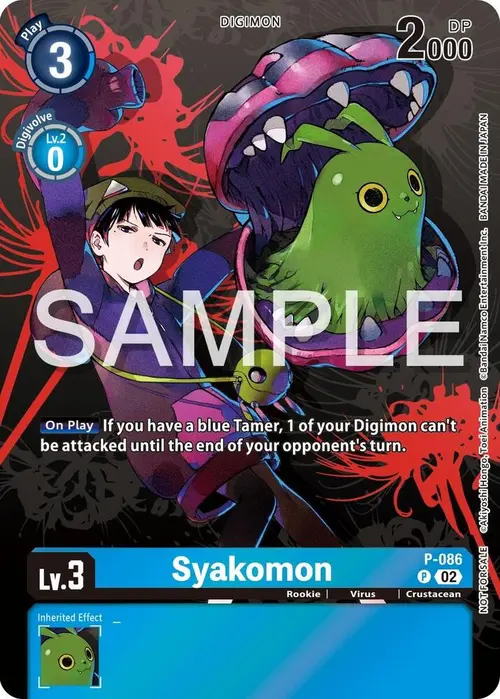 Syakomon - P-086 (Official Tournament Pack Vol.13) card art