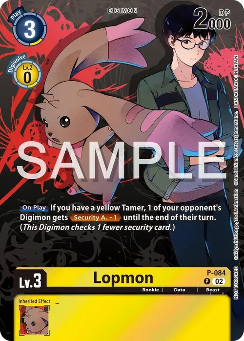 Lopmon - P-084 (Official Tournament Pack Vol.13) card art