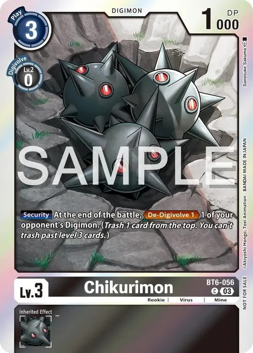 Chikurimon - BT6-056 (Official Tournament Vol.13 Winner Pack) card art