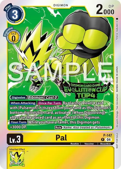 Pal - P-147 (2024 Evolution Cup Top 4) card art