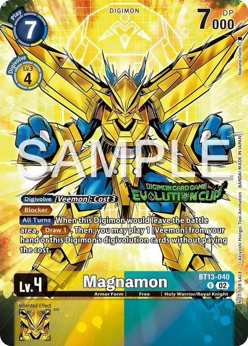 Magnamon - BT13-040 (2024 Evolution Cup) card art