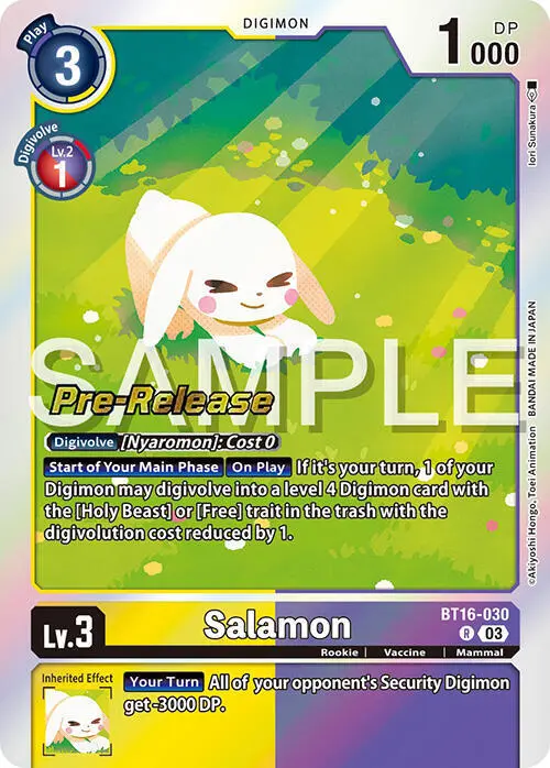 Salamon card art
