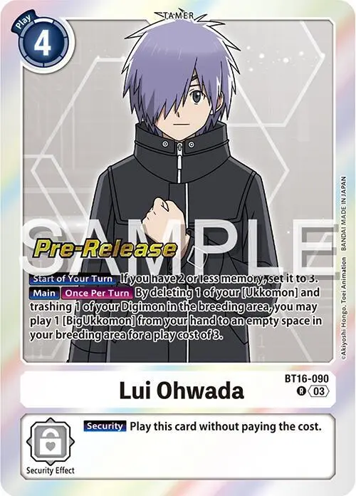 Lui Ohwada card art