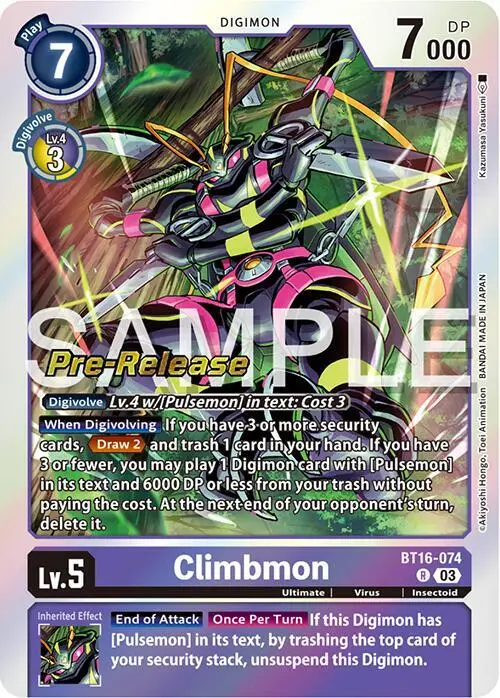 Climbmon card art