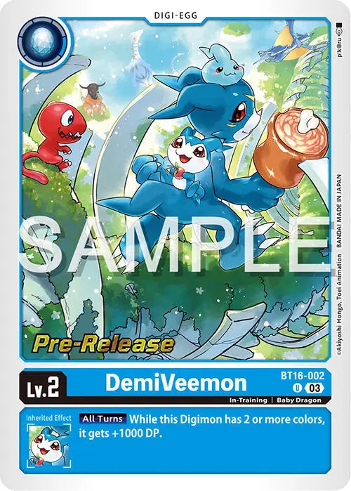 DemiVeemon card art