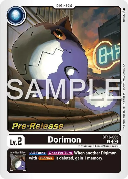 Dorimon card art