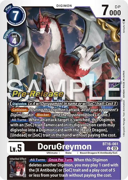 DoruGreymon card art