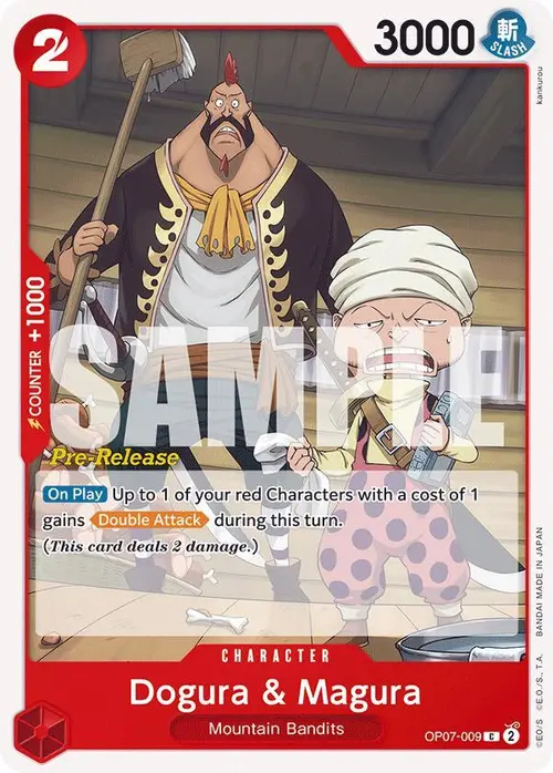 Dogura & Magura card art