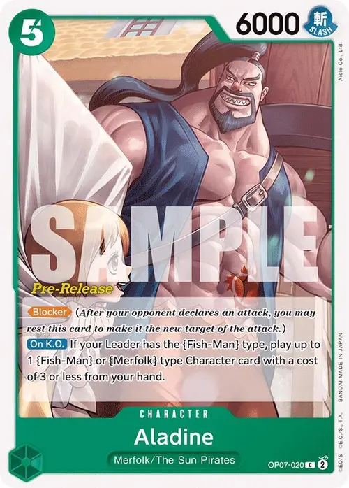 Aladine card art