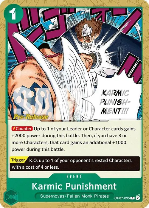 Karmic Punishment card art