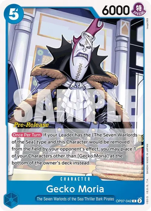 Gecko Moria (042) card art