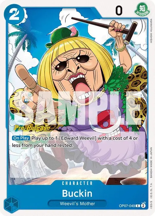 Buckin card art