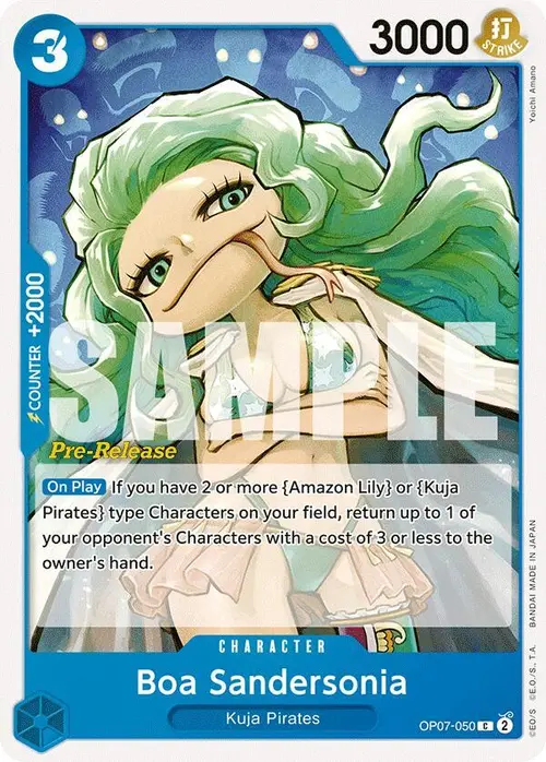 Boa Sandersonia card art