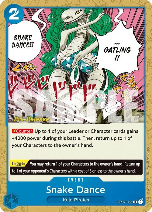 Snake Dance card art