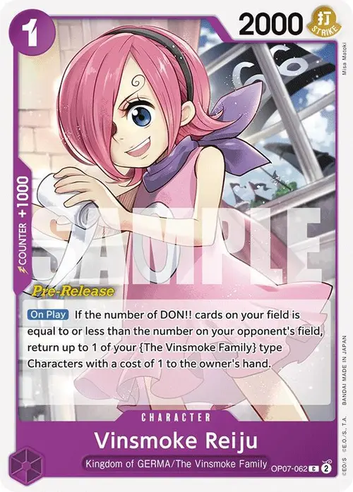 Vinsmoke Reiju card art