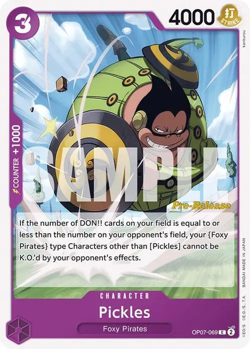 Pickles card art