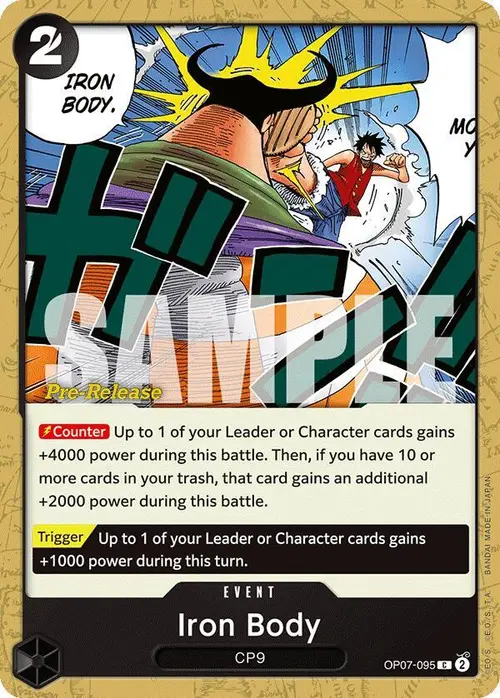 Iron Body card art