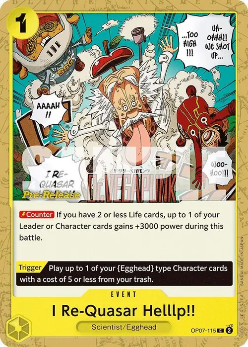 I Re-Quasar Helllp!! card art
