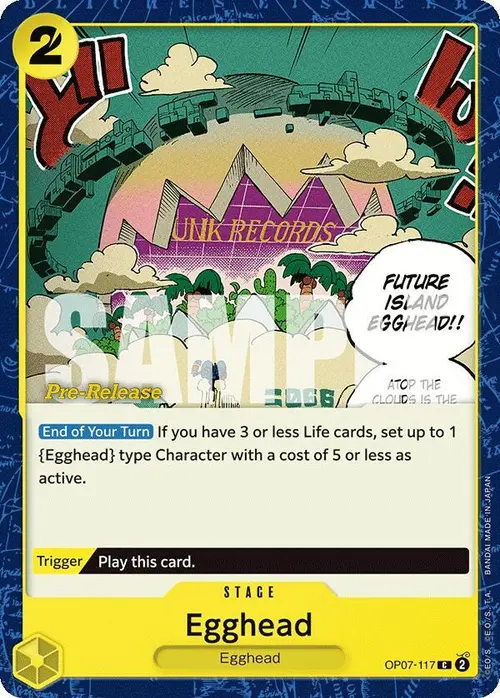 Egghead card art