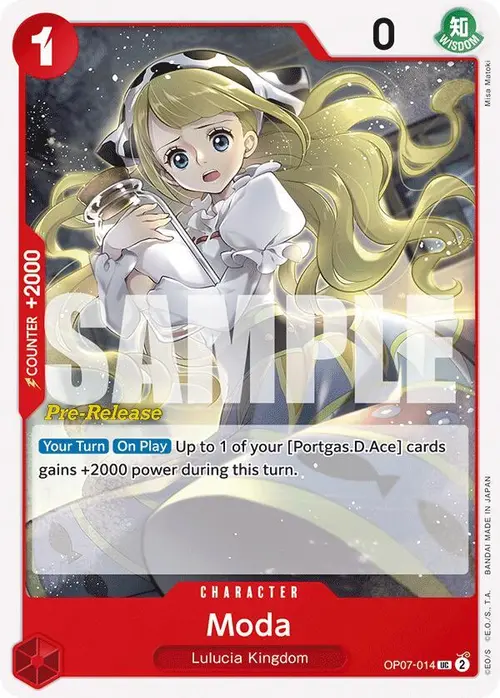 Moda card art