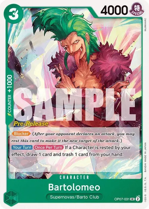 Bartolomeo card art