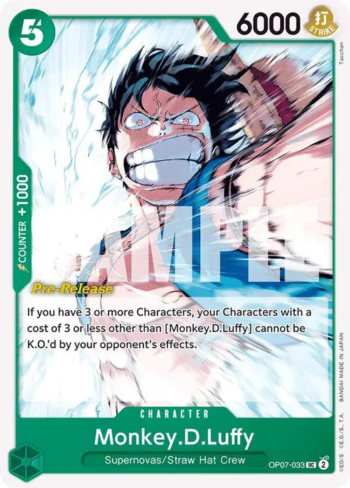 Monkey.D.Luffy (033) card art