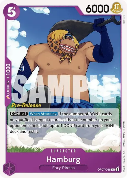 Hamburg card art