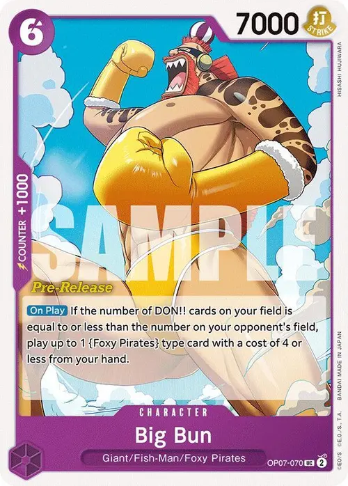 Big Bun card art