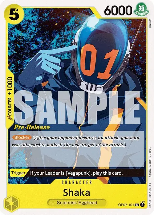 Shaka card art