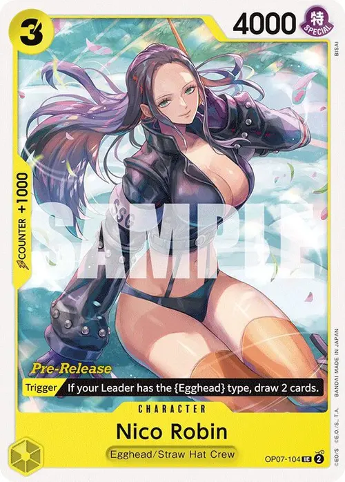 Nico Robin card art