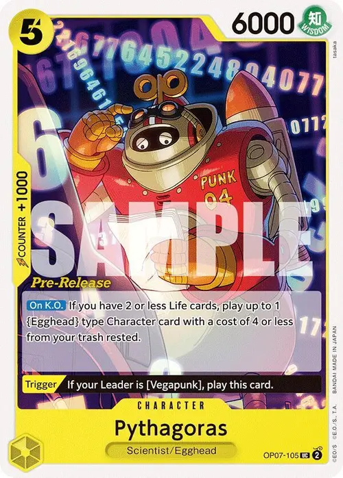 Pythagoras card art