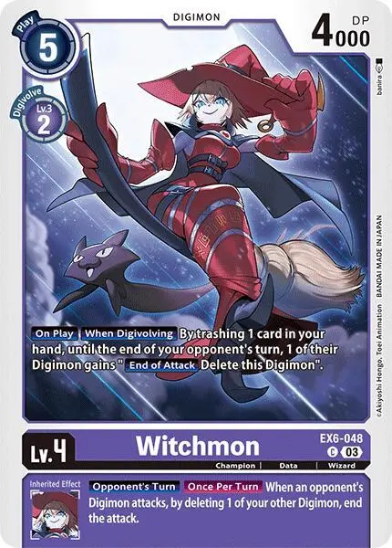Witchmon card art